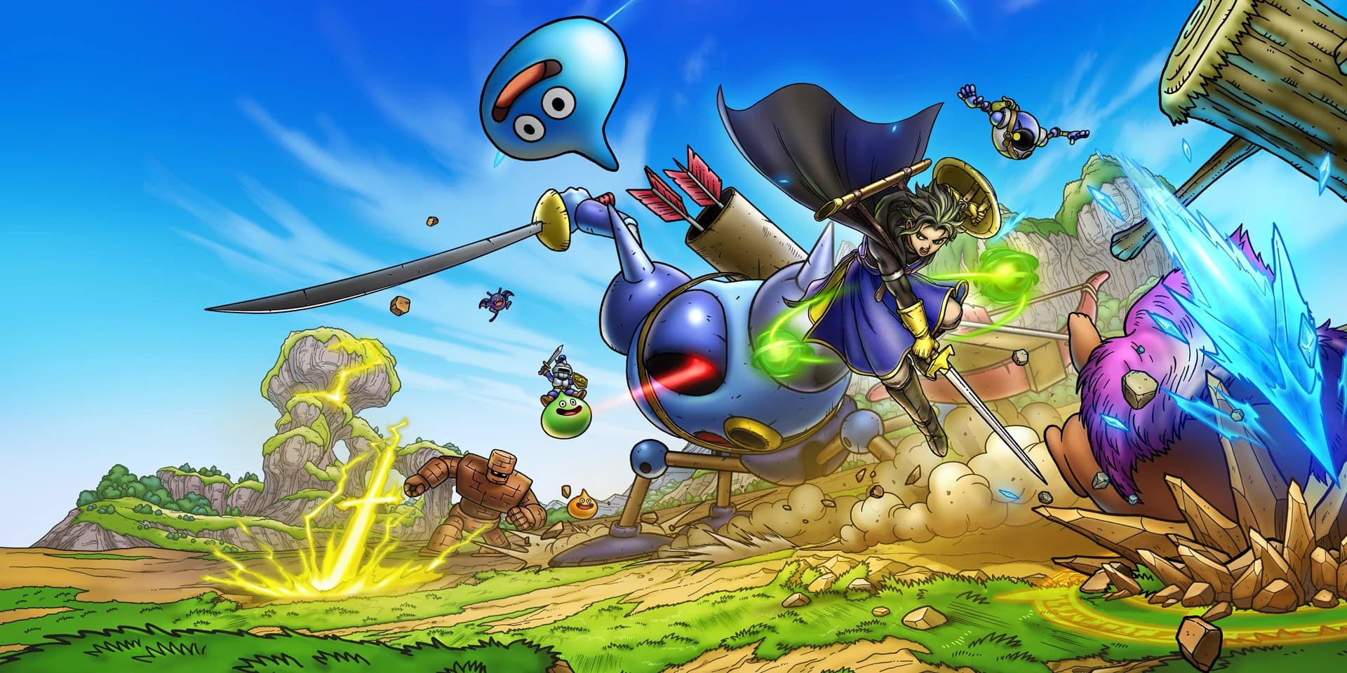 Dragon Quest Smash Grow Opening Trailer